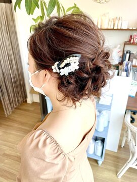 ヘアーデザイン シーベル(HAIR DESIGN SEA BELLE) 結婚式お呼ばれ着物アレンジ