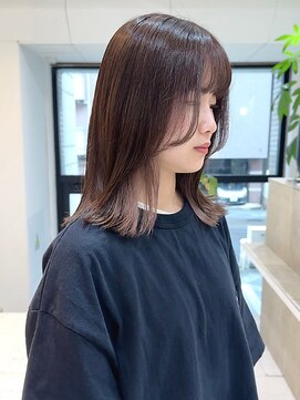 エトレ(etore) デザインカット/インナーカラー/アッシュグレー