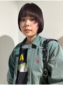 〈生平〉マッシュボブ/ボブ/レイヤー/こっくりブラウン