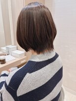 コーエン(cowen) 大人かわいい☆艶々ショートボブ♪レイヤーカット50代