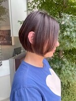 エム インターナショナル 春日部本店(EMU international)&nbsp;前下がりボブ/ショートボブ/大人可愛い/似合わせ