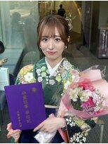 ミズチャーム(Ms.CHARM)&nbsp;ヘアセット/卒業式/入学式