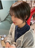 大人可愛いショート 20代30代40代丸みショートボブ◎長崎/佐世保