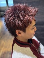 エクファフォーメン(EX-FA FOR MEN)&nbsp;ブルーブラック/スペインカール/スパイキーショート/瀬田