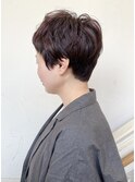 【morio成増/一戸】ベリーショートピンクブラウン