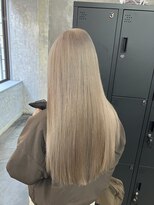 シャンプーボーイ 佐賀(SHAMPOO BOY)&nbsp;抜きっぱなし/ブリーチ/ベージュ/ミルクティー