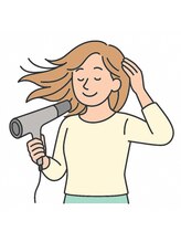 【セルフブロー】ドライヤーやスタイリング剤も使い放題！自分好みにセット♪