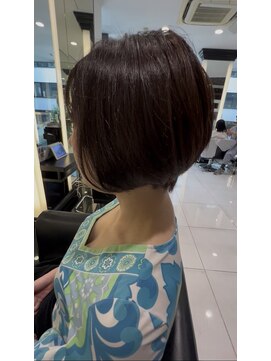 エアー 銀座タワー(AIR) 簡単スタイリングヘア/大人ボブ/髪質改善