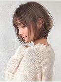 くびれヘア/アプリコットオレンジ/夏のヘアアレンジ/阿佐ヶ谷