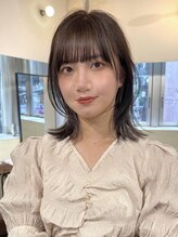 マルケ ドゥ マッシュ(MaruQuee de mashu) 透明感カラー/レイヤーカット/ベージュ/小顔カット/梅田/茶屋町