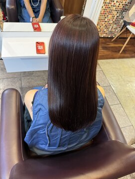 アズーア ヘアーアンドスパ(azure hair&spa) 縮毛矯正×髪質改善トリートメント