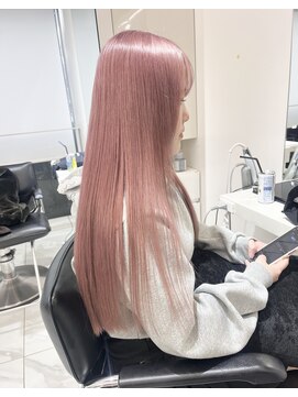 ランテルディ 渋谷(LANTERDIT) ピンクベージュ ピンクカラー ピンクミルクティー