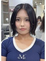 メゾンアクア 表参道(Maison ACQUA)&nbsp;レイヤー/ボブ/ミディアム/ウルフボブ/切りっぱなし/小顔/前髪