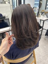 ビューナゴヤ 名駅(VIEW NAGOYA)&nbsp;レイヤーカット/ミディアムレイヤー/縮毛矯正/白髪染め