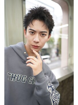 ニコ トウキョウ ロジック(nico TOKYO Logic) 刈り上げアップバングスパイキーショートパーマスパイラルパーマ