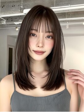 ヴェイン 渋谷(vain) ワンカールミディアムレイヤー