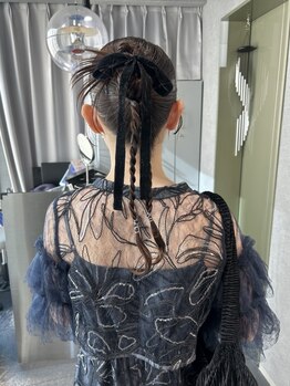 ライブ前やイベント前のアレンジも、お友達同士の予約大歓迎！丁寧な接客お客様一人一人に寄り添います◎