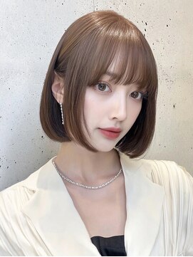 レア 渋谷(Le'a) 【Le’a】レイヤーカット グレージュカラー