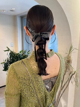 《hinari》タイト編みおろし