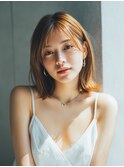 レイヤーカット/切りっぱなしボブ/エアリーロング