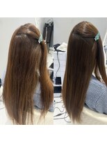 エクララ(eclala)&nbsp;［Before→After］高頻度カラー履歴【美髪矯正】