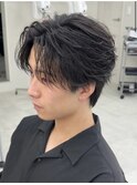 MEN’S/ニュアンスパーマ/ニュアンスウルフ/京都