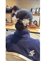 イタクラ 赤道店 (ITAKURA)&nbsp;和装ヘア/シニヨン/卒業式ヘア/成人式ヘア/結婚式ヘア