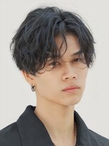 RETOUCH by fifth 銀座 ll Men's salon【10月26日NEW OPEN(予定)】&nbsp;銀座メンズパーマルーズパーマシャドウパーマセンターパート緩め