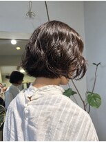 ヘアージスタ(hair JISTA)&nbsp;癖毛を活かしたタッセルボブ / MIU