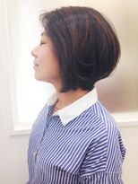 ミチ(michi) 大人エイジングのグラデーションボブ