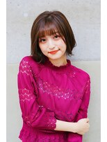 エアー 横浜(AIR)&nbsp;【長谷川】小顔 丸み ショートボブ 外ハネ