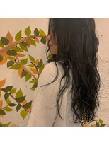 ジジ ヘアワークス(gigi hair works) 透け感×ダークアッシュ