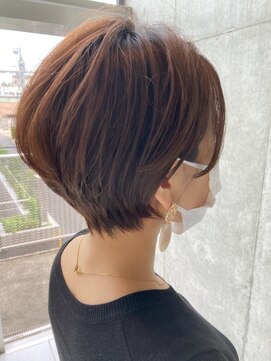 ジーナハーバー(JEANA HARBOR) 後頭部ふんわりカット☆40代からの大人ボブ☆