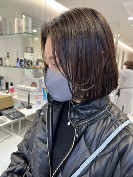 レアリバイケンジ(leali by KENJE) 顔まわり軽めボブ