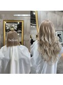 【MIRAC町田店河原崎】シールエクステビフォーアフター