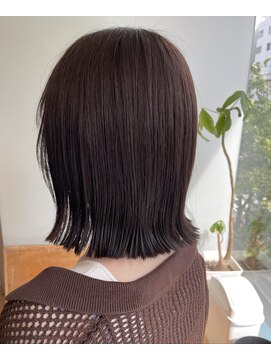 ソラ 麻布十番店(SORA) 切りっぱなしぱつっとボブ
