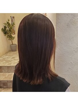 オネスト 八柱店(onest) 黒髪/グレーベージュ/レイヤーロング/前髪パーマ