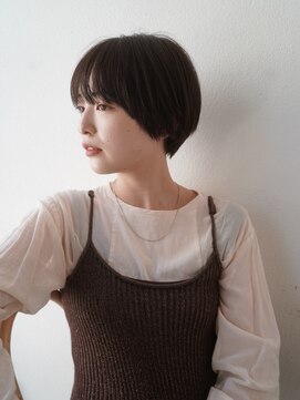 ガーランドギンザ(Garland Ginza) 大人可愛いショートヘルシースタイル20代30代水素カラー