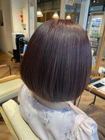 ヘアーショップ エヌアンドエー 越谷店(hair shop N&A)&nbsp;大人ショートボブ/サラ艶丸みボブ/髪質改善カラー/ハイライト