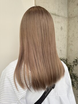 キャンバスアニュー 川崎(canvas anew.) ブリーチ1～2回　ミルクティーベージュ／ブリーチ／川崎