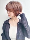 say.原田美千留 ニュアンスカラー アースカラー カーキベージュ