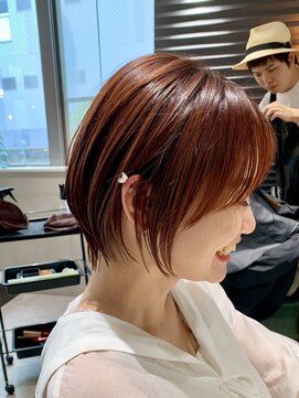アーツ 茅ヶ崎(arts) ショートカット20代30代40代前髪あり面長丸顔ショートボブ