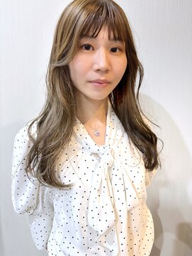 グランヘアー 豊岡店(GRAN HAIR) ワンカラーでつくるベージュ