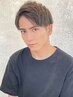 【men's】メンズカット+フルカラー（白髪染め◎）
