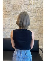 ヴァン カウンシル 川口店(VAN COUNCIL)&nbsp;くびレイヤー×透明感カラー艶髪ハイトーングレージュ/シルバー2