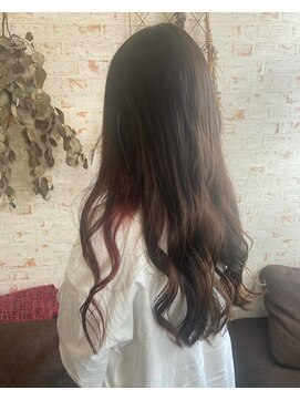 アカイトビラ ヘアケアサロン(AKAI TOBIRA Hair Care Salon) インナー×ピンク