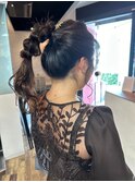 【岡本作】ヘアセット