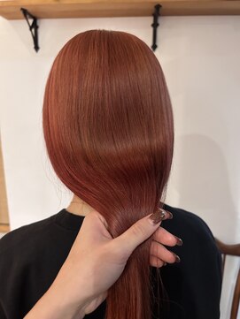 ガーランド (Garland) 暖色カラー/ピンクベージュ/前髪/レイヤーカット/原宿神宮前