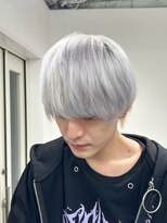 エゴ 池袋(EGO)&nbsp;ホワイトシルバー/メンズカット/10代20代30代