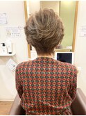 30代40代50代/パーマスタイル/大人ショート/簡単スタイリング